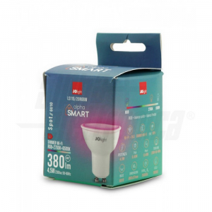 FARETTO LED SMART PAR16 GU10 ALEXA RGBW 3000K 4,5W 380LM