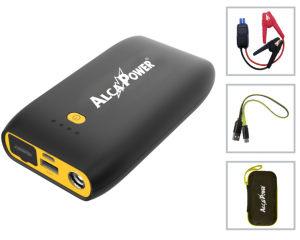 BOOSTER STARTER JUMPER AVVIATORE EMERGENZA AUTO 800A CON TORCIA e POWERBANK