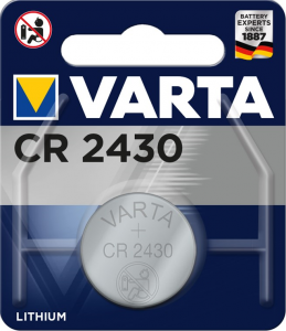 BATTERIA CR2430 LITIO 3V 285Mah VARTA