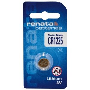 BATTERIA BOTTONE LITIO CR1225 3V 48mA RENATA