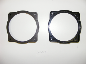 COPPIA DI DISTANZIALI ADATTATORI IN ABS PER ALTOPARLANTE DA 13CM 130mm