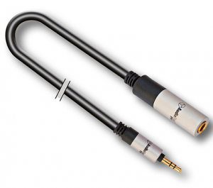 CAVO AUDIO JACK 3,5mm STEREO MASCHIO JACK 3,5mm STEREO FEMMINA 2mt X-PRO DOPPIA SCHERMATURA AUDIODESIGN