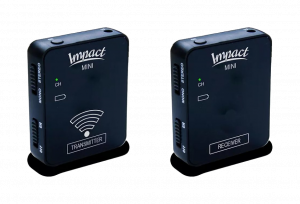 AUDIODESIGN PRO IMPACT MINI TX/RX MINI TRASMETTITORE RICEVITORE BODY PACK AUDIO 2,4Ghz 6 CANALI