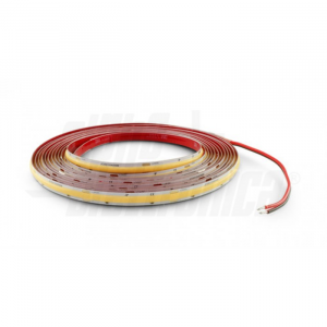 STRISCIA LED COB 5MT DA INTERNO IP20 24VDC 10W/m 1080lm/m 320LED/M 4000K BIANCO NATURALE 10mm