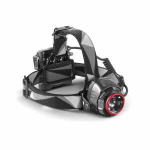 ALCAPOWER LAMPADA DA TESTA A LED RICARICABILE 1030LM MULTIFOCUS IP66 RESISTENTE URTI