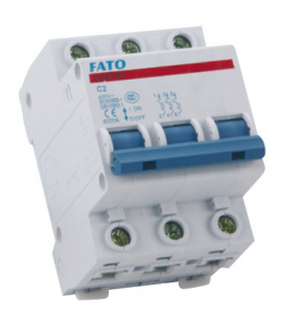 INTERRUTTORE MAGNETOTERMICO FATO - 3P - C10 - 10A/6000A