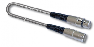 CAVO AUDIO XLR FEMMINA XLR MASCHIO 10mt STEREO TRIPLA SCHERMATURA AUDIODESIGN