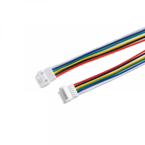 MICRO CONNETTORE JST FEMMINA 6 POLI P. 1,25 CABLATO 15CM