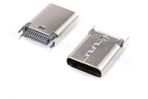 CONNETTORE USB TYPE-C 11 MASCHIO A SALDARE 24P