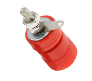 BOCCOLA 4mm 33x13mm ROSSA