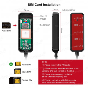 GPS 2G/GSM GPRS PER AUTO/MOTO ALIMENTAZIONE DA 8>95VDC