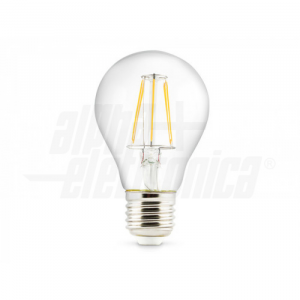 Lampada a filamento led bulbo - 230Vac - E27 - 11W - Bianco naturale 4000K 1600LM