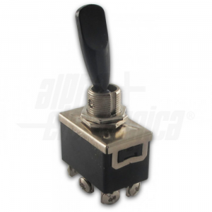 Interruttore deviatore a leva Medio - 2P - DPCO - ON/OFF/ON - 10A@250V - 6 term. vite