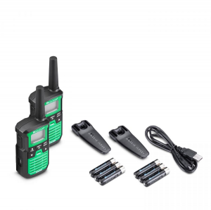MIDLAND XT30PRO COPPIA WALKIE TALKIE PMR446 + BATTERIE PORTATA 6KM