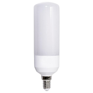 LAMPADA LED TUBOLARE T45 ST, E14, 14W, FA330°, 3000K CALDA 220Vac, LM1400, RA 80, 45*154mm
