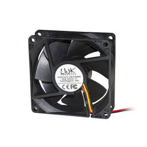 VENTOLA 12VDC 80X80X25 TACHIMETRICA BASSO RUMORE CON VITI INCLUSE