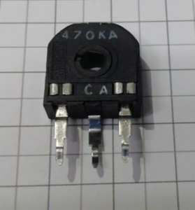 TRIMMER VERTICALE A 470K OHM RADIOHM P15H