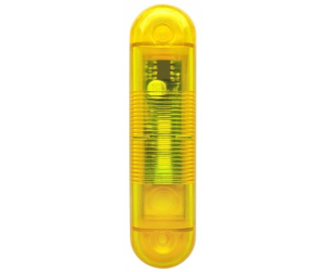 SEGNALATORE LED LAMPEGGIANTE GIALLO PER ESTERNO IP66 12/24VDC-VAC