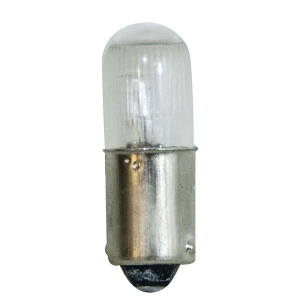 LAMPADINA BAIONETTA 12VDC 300mA MODELLO BA-9s 9X28mm