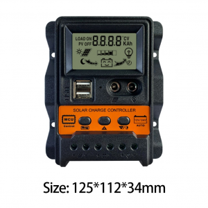 REGOLATORE DI CARICA PWM 60A 12/24V INPUT MAX 50V