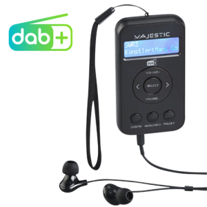 RADIO PORTATILE DAB+/FM PLL  RDS AURICOLARI IN DOTAZIONE MAJESTIC