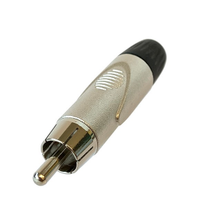 SPINA RCA IN METALLO NERA ZZIPP