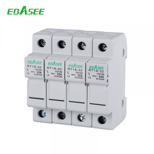 PORTAFUSIBILE DIN 4P IEC60269 RT18-32X AC 32A