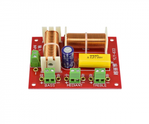FILTRO CROSSOVER 3 VIE 200W 950HZ/6000HZ 6db/oct a 12db/oct