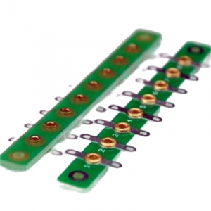 PCB BASETTA SCHEDA 8 POSTI PER MONTAGGIO IN ARIA PUNTO PUNTO