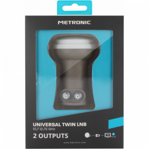 ILLUMINATORE LNB UNIVERSALE TWIN 2 USCITE METRONIC