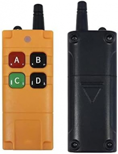 RADIOCOMANDO INDUSTRIALE 4 PULSANTI EV1527 RF 433MHZ 9VDC MAX 2000MT