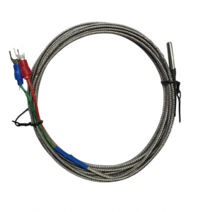 SONDA DI TEMPERATURA TERMOCOPPIA TIPO K 0-600°C 1MT