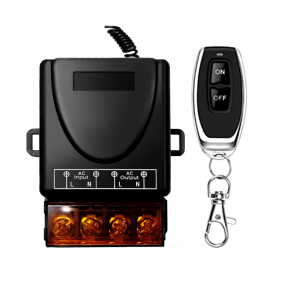 CENTRALINA INTERRUTTORE RADIOCOMANDATO 220VAC 1 TELECOMANDO