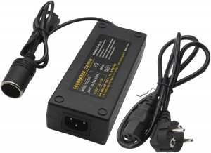 ALIMENTATORE DA 220VAC A 12VDC 15A 180W CON PRESA ACCENDISIGARI