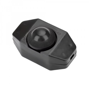 INTERRUTTORE DIMMER POTENZIOMETRO 60x31mm 220V MAX 100W NERO