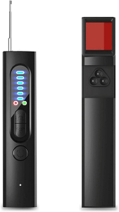 RILEVATORE DI SEGNALI RF LOCALIZZA MICROSPIE GPS GSM VHF/UHF TELECAMERE WIRELESS 1MHz-6,5GHz