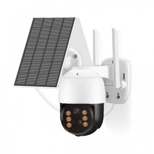 TELECAMERA WIFI CON PANNELLO SOLARE Motorizzata PTZ 360 Gradi