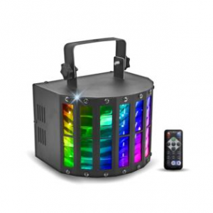 EFFETTO LUCE MOTORIZZATO 9 LED 3W DMX FUNZIONE STROBO KARMA