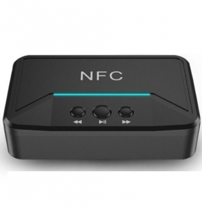 RICEVITORE BLUETOOTH 5.0 NFC INGRESSO USB USCITE AUX 3,5mm RCA