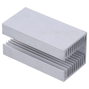 DISSIPATORE IN ALLUMINIO AD U 100X40X40mm