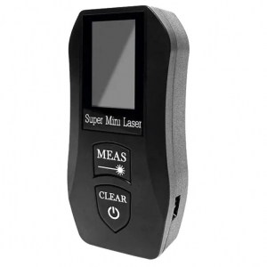 MINI TELEMETRO LASER DIGITALE 30MT +-2mm MULTI FUNZIONE RICARICABILE
