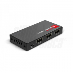 SPLITTER HDMI 1 IN 2 OUT 4K@60Hz HDR EDID SCALER ALPHA NET