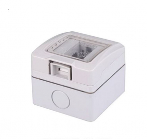 SCATOLA DA ESTERNO PORTAFRUTTO DA MURO IDROBOX 1 POSTO 501 IMPERMEABILE IP55 BTICINO MATIX