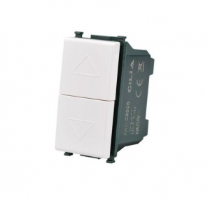 FRUTTO DOPPIO PULSANTE BIANCO 250VAC 16A VIMAR