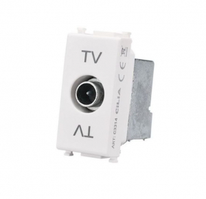 FRUTTO SPINA TV 75OHM MASCHIO BIANCO VIMAR