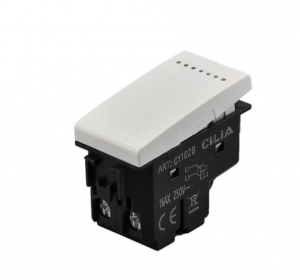 FRUTTO INVERTITORE BIANCO 250VAC 16A BTICINO LIVING