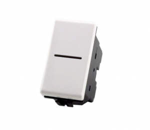 FRUTTO INTERRUTTORE ASSIALE BIANCO 250VAC 16A BTICINO MATIX