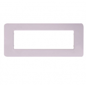 PLACCA BIANCA IN PLASTICA 6 POSTI 506 BTICINO MATIX