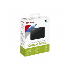 HARD DISK ESTERNO HDD 2,5" USB 3.0 2TB TOSHIBA CANVIO BASICS