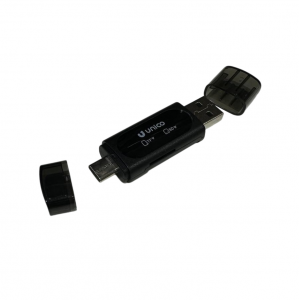 LETTORE MEMORY CARD OTG SD MICROSD USB/A+TYPE-C